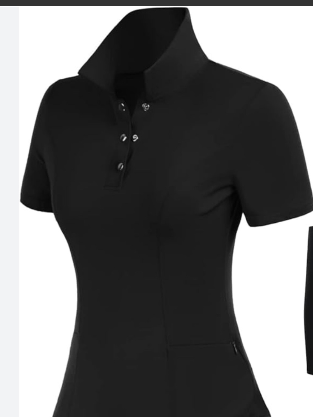 Jack Smith Black Polo Tee Dress - Women
